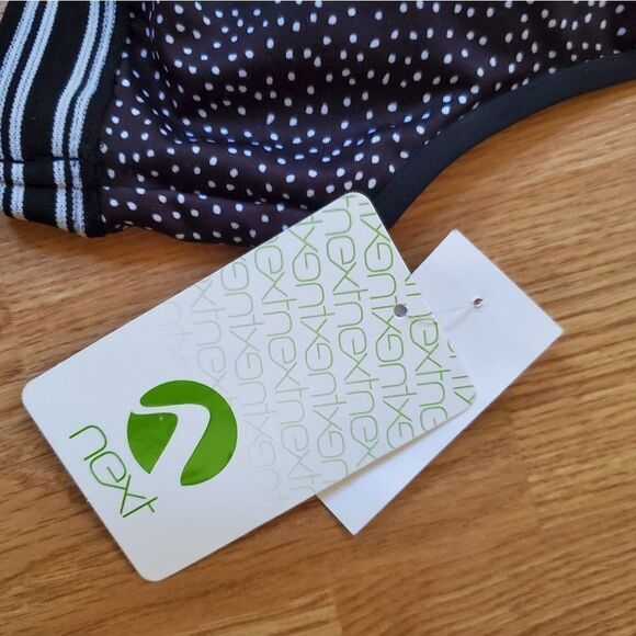 NEW Next Stardust Wide Band Bikini Top sz Small - Picture 5 of 9